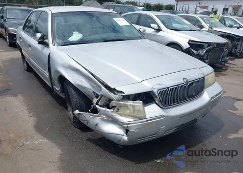1999 Mercury Grand Marquis Gs from USA, damaged, VIN 2MEFM74W4XX712009